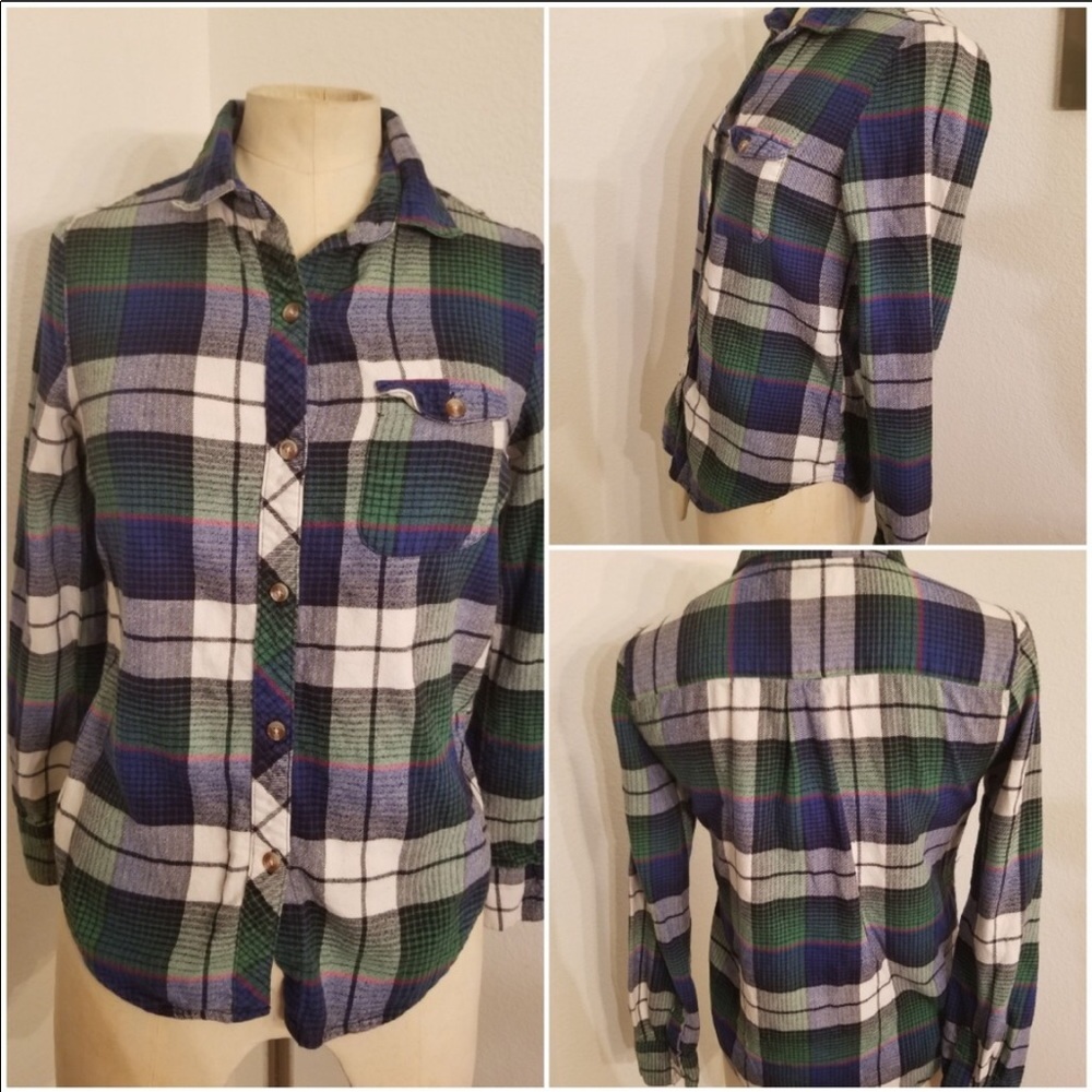 BDG Boyfriend Flannel Shirt